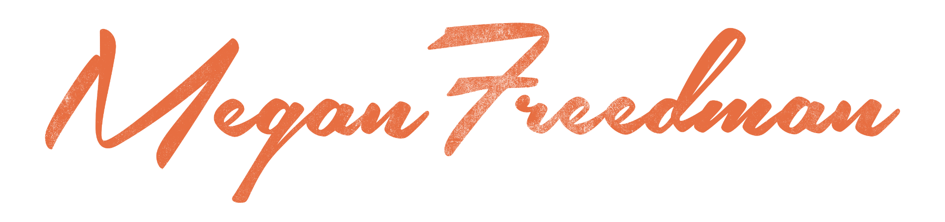 Megan Freedman signature logo